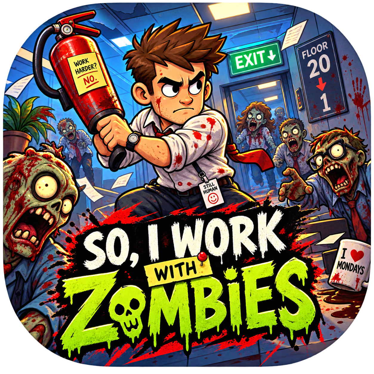 So I Work With Zombies app icon